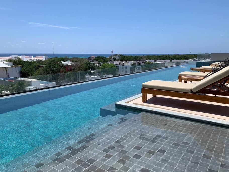 Appartamento Kaab South - Beautiful Big - Rooftop Pool Ocean View Playa del Carmen